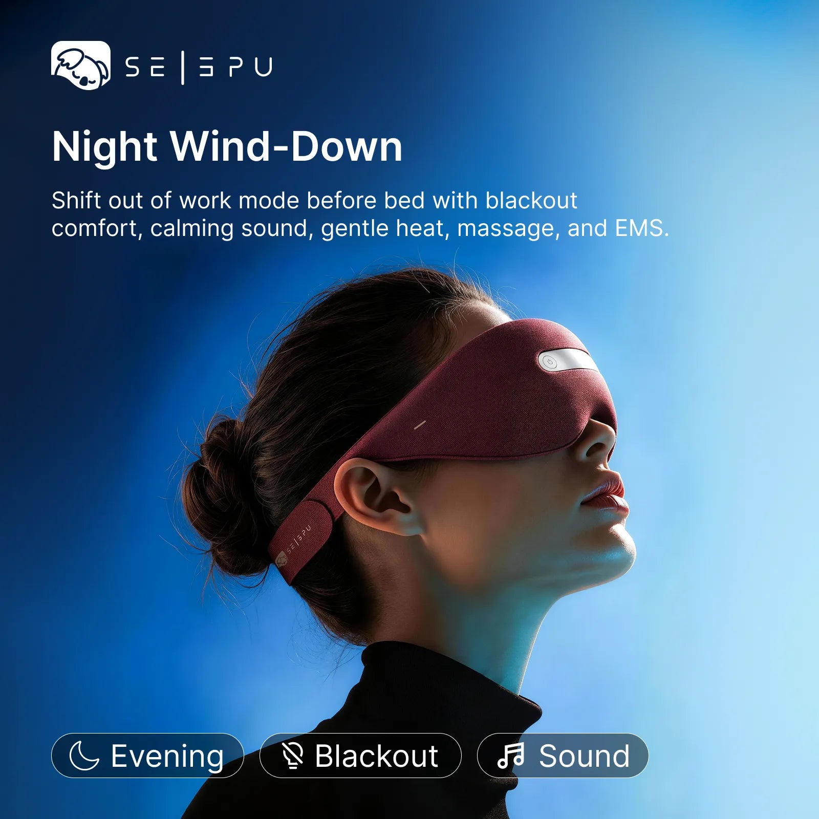 Selepu KI-gestützte Neuro Schlafmaske