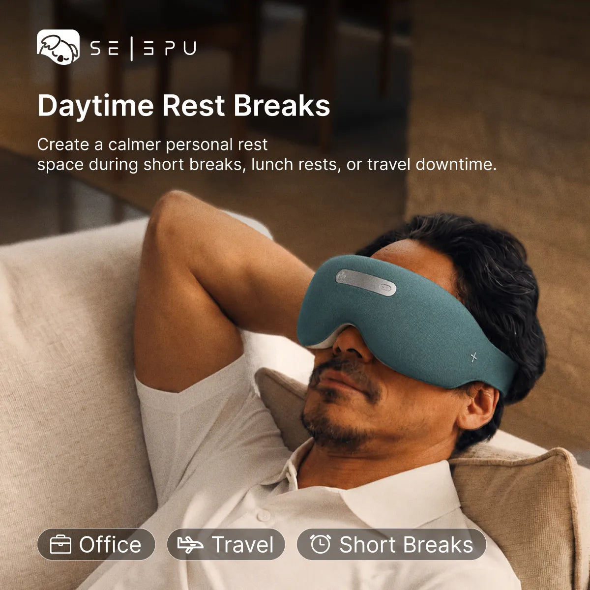 Selepu KI-gestützte Neuro Schlafmaske